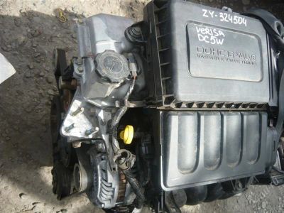 Лот: 2776407. Фото: 1. Двигатель контр.Mazda Verisa DC5W... Двигатель и элементы двигателя