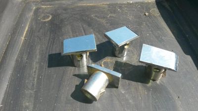 Лот: 4574019. Фото: 1. Хромированые заглушки на ручки... Салон