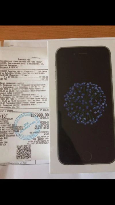 Лот: 9900196. Фото: 1. iPhone 6 32gb. Смартфоны