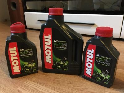 Лот: 10737554. Фото: 1. Масло Motul 4T 5100 10W40. Масла, жидкости