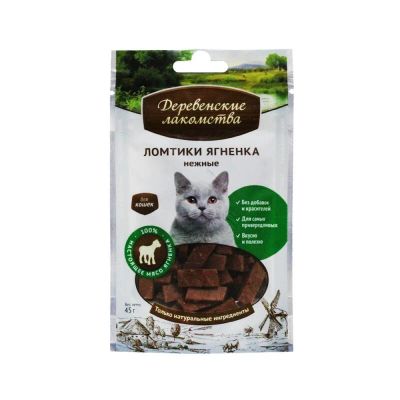 Лот: 10398955. Фото: 1. деревенские Лакомства Ломтики... Корма