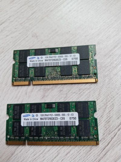 Лот: 16093219. Фото: 1. Оперативная память DDR2 SO-DIMM... Оперативная память
