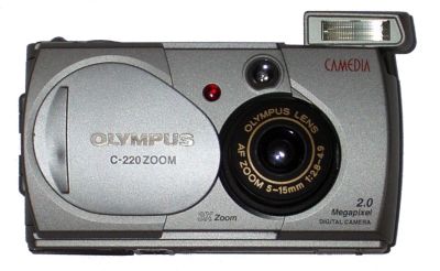 Лот: 4402331. Фото: 1. Фотоаппарат Olympus C-220 в отличном... Цифровые компактные