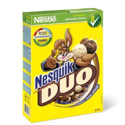 Лот: 10153727. Фото: 1. Nestle. готовый шоколадный завтрак... Корма
