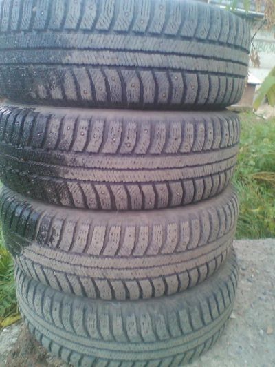 Лот: 6273171. Фото: 1. Амтел, 4 шт. шипы, 185/70/R14. Шины