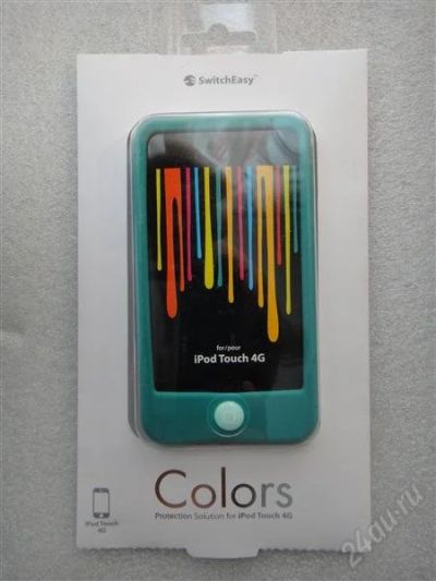 Лот: 1170916. Фото: 1. Силеконовый чехол для iPod Touch... Другое (аксессуары)