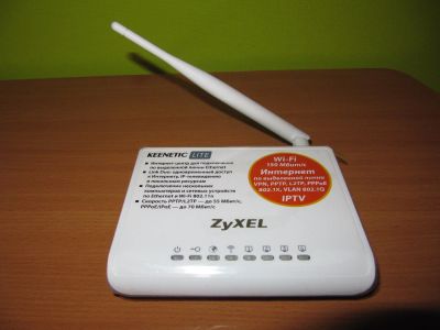 Лот: 3210410. Фото: 1. роутер Zyxel Keenetic Lite. Маршрутизаторы (роутеры)