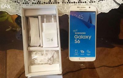 Лот: 6629892. Фото: 1. Samsung Galaxy s6 отличное состояние... Смартфоны