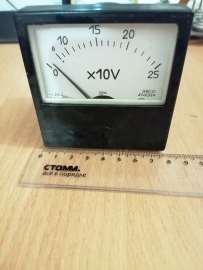 Лот: 24904014. Фото: 1. Вольтметр Э8030 переменного напряжения... Радиолюбительский инструмент