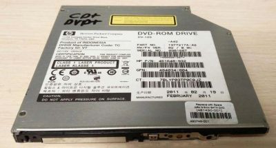 Лот: 11188975. Фото: 1. Привод оптический HP dv-18s DVD-RW... Приводы CD, DVD, BR, FDD