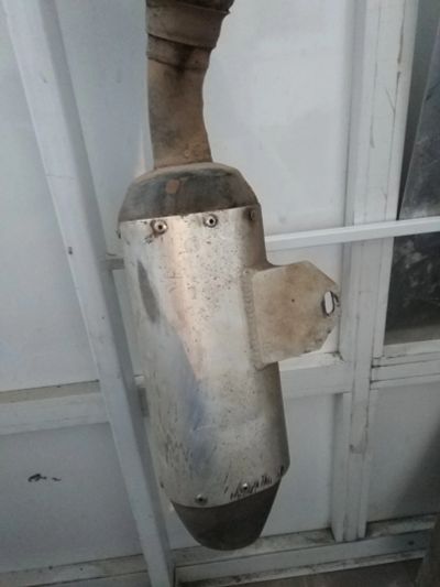 Лот: 11615579. Фото: 1. Банка, глушитель на мотоцикл. Запчасти