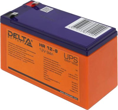 Лот: 25119025. Фото: 1. Аккумулятор Delta HR12-9 (12V... ИБП, аккумуляторы для ИБП