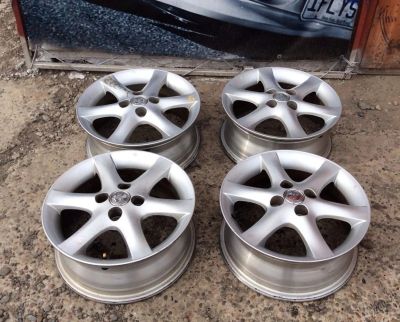 Лот: 5752157. Фото: 1. R15 4x100 Оригинальные диски Toyota... Диски