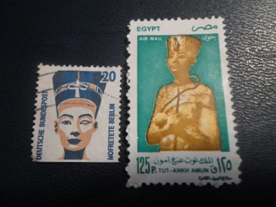 Лот: 17249537. Фото: 1. Марки Фараоны. Марки