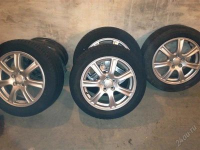 Лот: 2704729. Фото: 1. Диски SUBARU R16 5 * 100 подойдет... Шины на дисках
