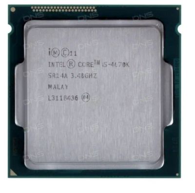 Лот: 19483366. Фото: 1. Процессор Intel Core i5-4670K... Процессоры