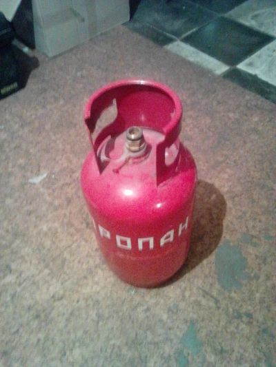 Лот: 4112106. Фото: 1. газовый баллон 12л (клапан). Баллоны, газ в баллонах