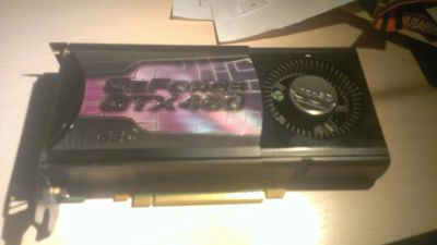 Лот: 7492337. Фото: 1. Игровая видеокарта Nvidia GTX460... Видеокарты