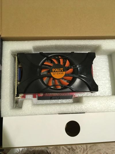 Лот: 10929837. Фото: 1. Palit GeForce GTS 450. Видеокарты