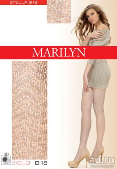 Лот: 8817815. Фото: 1. колготки marilyn b18 stella black... Колготки, чулки