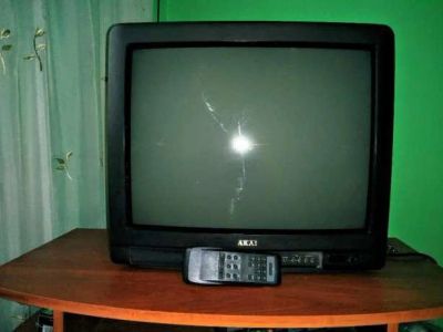 Лот: 10724182. Фото: 1. телевизор AKAI CT-2107D Не работает. Телевизоры
