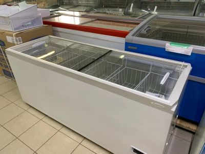 Лот: 16663932. Фото: 1. Ларь морозильный Бирюса -6 корзин... Холодильное