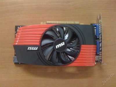 Лот: 1239201. Фото: 1. MSI geforce gts450. Видеокарты