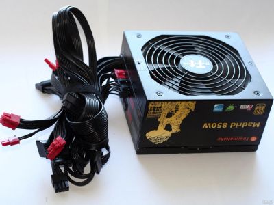 Лот: 16261294. Фото: 1. Thermaltake Madrid 850W gold. Корпуса, блоки питания