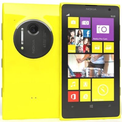 Лот: 4490714. Фото: 1. Nokia lumia 1020 Yellow, 32 Гб... Смартфоны