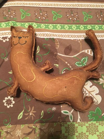 Лот: 15828299. Фото: 1. Игрушка кошка. Мягкие