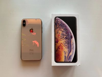 Лот: 18006684. Фото: 1. iPhone XS Max 64Gb Gold РСТ, гарантия... Смартфоны