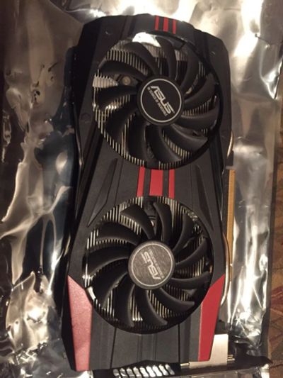 Лот: 11645657. Фото: 1. ASUS GTX 760 2gb. Видеокарты