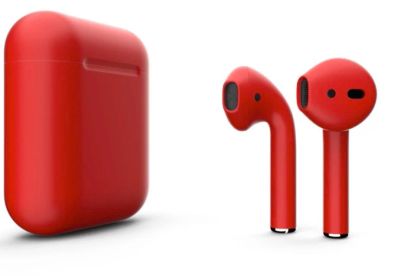 Лот: 13079094. Фото: 1. AirPods RED. Наушники, гарнитуры