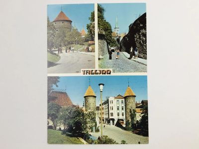 Лот: 23296490. Фото: 1. Таллин. Главная ул. Вирту. Открытка... Открытки, конверты