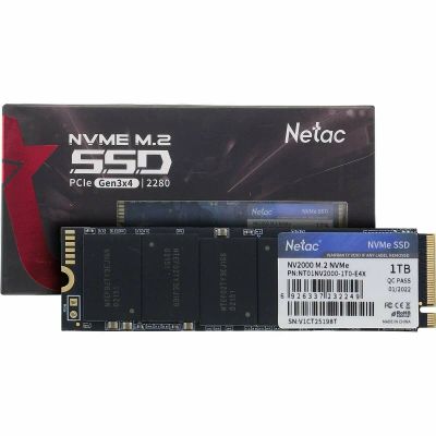 Лот: 25518915. Фото: 1. 1Tb SSD M.2 Netac NV2000 ( NVMe... SSD-накопители
