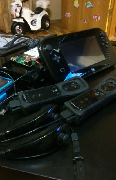 Лот: 4456472. Фото: 1. Комплект WiiU Premium Pack + игры... Игровые приставки, консоли