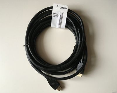 Лот: 17330427. Фото: 1. Кабель HDMI-HDMI Belkin High Speed... Шнуры, кабели, разъёмы