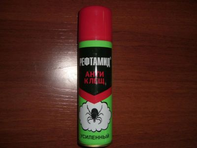 Лот: 7685740. Фото: 1. Рефтамид " Антиклещ " усиленный. Бытовая химия