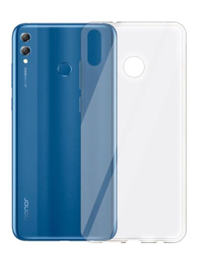 Лот: 14790585. Фото: 1. Чехол Honor 8X Max силикон прозрачный. Чехлы, бамперы