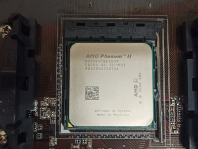 Лот: 18662779. Фото: 1. Процессор Amd phenom ii x4 965... Процессоры