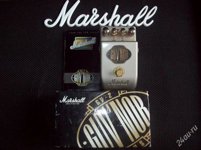 Лот: 1200213. Фото: 1. Педаль перегруза Marshall Guv... Гитары
