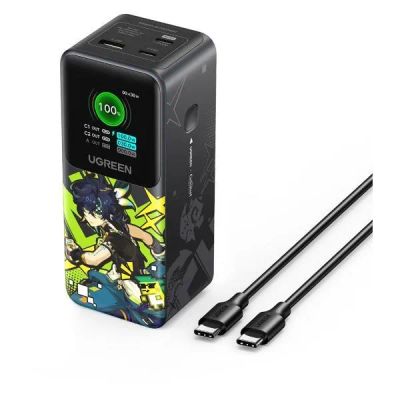 Лот: 25776974. Фото: 1. Внешний аккумулятор uGreen Genshin... Внешние, портативные аккумуляторы для смартфонов (Power bank)