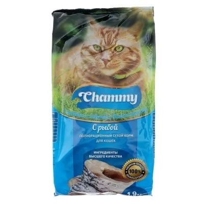 Лот: 14484377. Фото: 1. Chammy (Чамми) 1,9кг рыба сухой... Корма