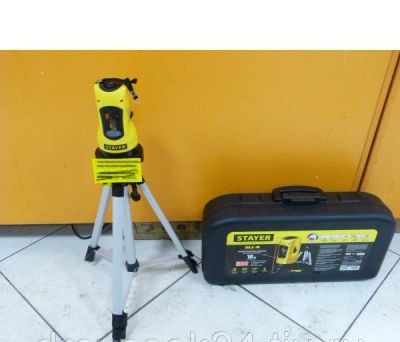 Лот: 14558171. Фото: 1. Нивелир (уровень) Stayer "Lasermax... Электроинструмент