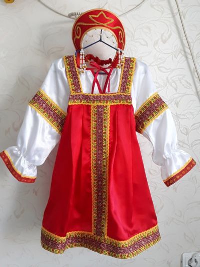 Лот: 15460333. Фото: 1. Костюм русский народный. Детские карнавальные, праздничные костюмы