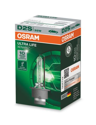 Лот: 11302431. Фото: 1. Osram D2S Xenarc Ultra Life 66240ULT. Оптика и освещение