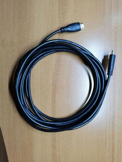 Лот: 20014900. Фото: 1. Кабель HDMI 5м. Шлейфы, кабели, переходники