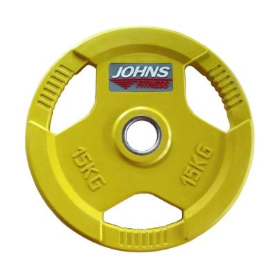 Лот: 22368785. Фото: 1. Диск обрезиненный 15кг Johns 91010... Штанги, блины