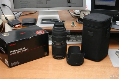 Лот: 8403872. Фото: 1. Sigma 70-200 f2.8 II APO EX DG... Объективы