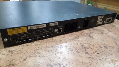 Лот: 13195202. Фото: 1. Коммутатор Cisco Catalyst WS-C3750G-24T-S. Коммутаторы